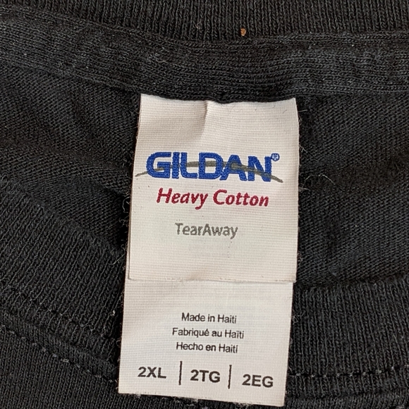 Punk Rock Band Shirt ALL Allroy Broken Bat adult 2XL XXL black Gildan Men's 90s - Picture 6 of 10